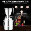 VEVOR 13 Gal Alcohol Distiller Machine Brewing Equipment DIY Whiskey Home Still