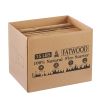 15 Lbs Fatwood Fire Starter Sticks in Gift Box , 100% Natural Kindling, Pine Firewood Firestarter for Campfire, Stove, Fireplace, Bonfires, Grill