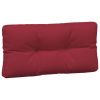 Pallet Cushions 5 pcs Wine Red Fabric