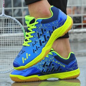 QUAOAR New Classics Style Men Tennis Shoes Lace Up Men Sport Shoes Top Quality Comfortable Male Sneakers Shoes Size 35-45 (Color: Blue)