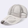 Baseball Cap Mesh Breathable Outdoor Sunshade Sunscreen Full Mesh Peaked Cap