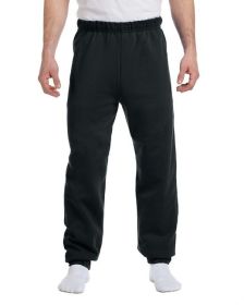 Adult NuBlend® Fleece Sweatpants - BLACK - S (Color: BLACK)