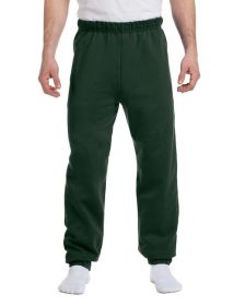 Adult NuBlend® Fleece Sweatpants - BLACK - S (Color: FOREST GREEN)