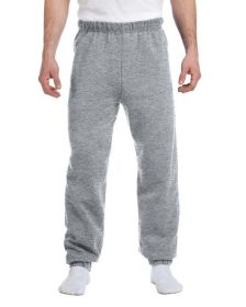 Adult NuBlend® Fleece Sweatpants - BLACK - S (Color: OXFORD)