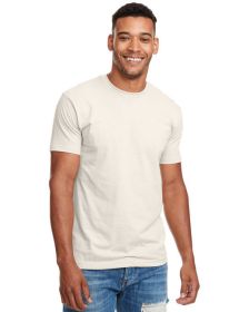 Unisex CVC Crewneck T-Shirt - WHITE - 5XL (Color: SAND)