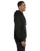 Adult Organic/Recycled Pullover Hooded Sweatshirt - BLACK - 2XL