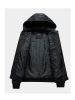 Men's Thin Quilted Jacket Detachable Hood Drawstring Casual Sport Coat Stand Collar Business Trend Fashion Spring Autumn Winter