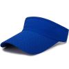 Summer Breathable Air Sun Hats Men Women Adjustable Visor UV Protection Top Empty Solid Sports Tennis Golf Running Sunscreen Cap