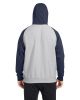 Unisex Zone HydroSport™ Heavyweight Colorblock Hooded Sweatshirt - ATH HT/ SP DK NV - XS