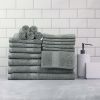 Basic Solid 18-Piece Bath Towel Set Collection