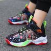 High Top boys Basketball Shoes Breathable Non-Slip Wearable Sneakers boys Gym Training Athletic Basket Shoes kids Unisex Shoes